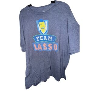 Ted Lasso Graphic 2 T-Shirt Bundle Mens 2XL Grey/Blue Believe/Team Lasso Exc
